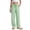 Green-White-Plaid, variant on Womens Wide Leg Pants Cute Gingham Pants Comfy Drawstring Lounge Pants with Pockets,Red,M