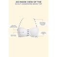thumbnail image 4 of Swimsuits for All Women's Scout Underwire Bikini Top, 4 of 4