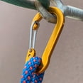 thumbnail image 4 of Multi-Uses Carabiner Clips Carabiner Spring Clip D-Shape Clip Keyring Carabiner Hook for Hammocks Camping Hiking Fishing, 4 of 18