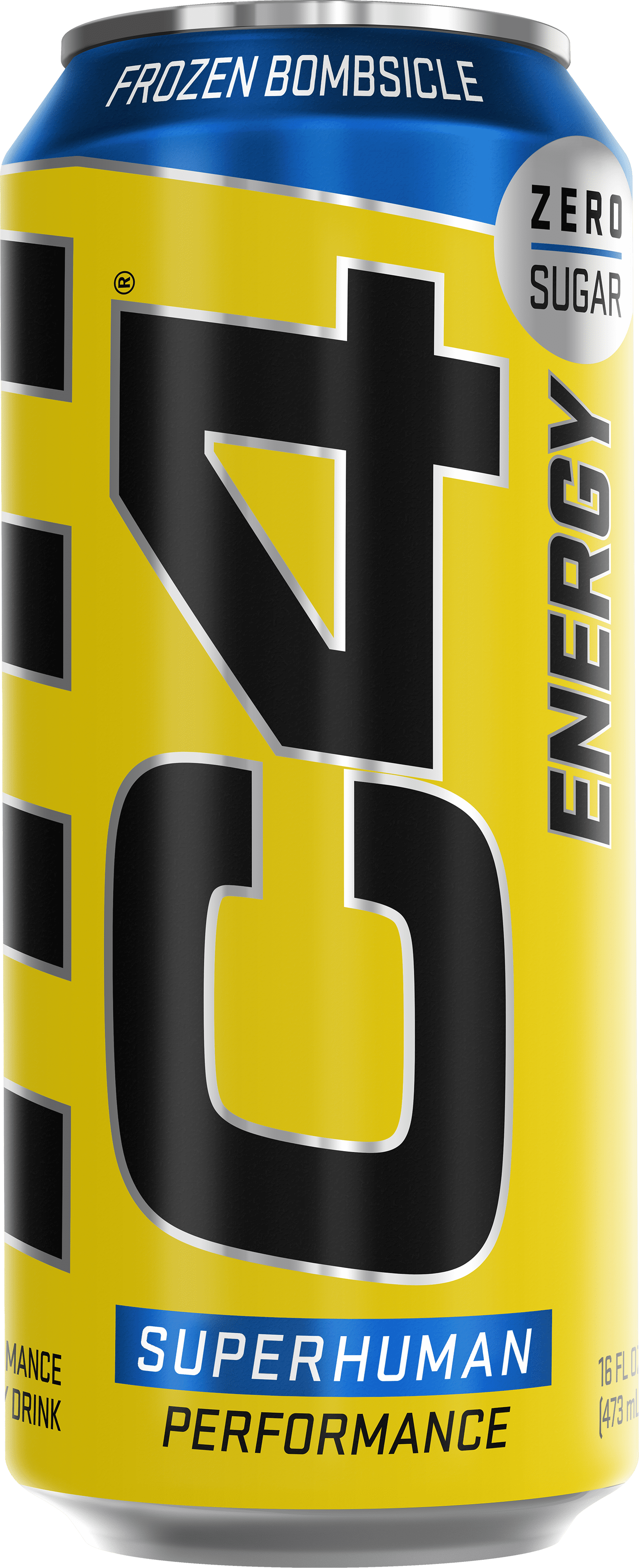 C4 Ripped C4 Energy Drink + Frozen Bombsicle + Zero Sugar + Explosive Energy + 16oz Single Can