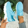 thumbnail image 6 of Breathable Mesh Women's Running Shoes Solid Color Summer Sneakers, Neutral Support Sports Shoes for Women, 40, 6 of 7