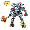 thumbnail image 1 of Figura de acción Ninja War Machine Lloyd War Armor Mech Mini modelo Bloques de construcción Compatible Dibujos animados Anime Ciudades Juguetes para niños Regalos, 1 of 4