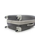 Travelers Club 20" Expandable Spinner Rolling Carryon Silver