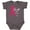 Charcoal Grey, variant on Inktastic Faith Over Fear Breast Cancer Awareness with Pink Ribbon Boys or Girls Baby Bodysuit