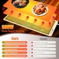 thumbnail image 3 of Food Warming Mat, Electric Heating Tray, Foldable, Safety Lock, Beige Yellow, XXL 36" x 16", 3 of 5