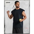 thumbnail image 4 of COOFANDY Mens Workout Tank Tops Summer Sleeveless Tee Shirts Casual Stylish Gym Muscle Shirt Loose Fit for Basketball, 4 of 6