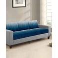 thumbnail image 2 of Navy Blue Ombre Couch Cushion Covers Stretch, Washable Sofa Seat Covers Individual Seat Cushion Sofa Slipcovers Contemporary Gradient Abstract Art Couch Cover Furniture Protector L-1PCS, 2 of 7
