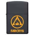 thumbnail image 2 of Zippo Far Cry 6 Flame Logo Black Matte Pocket Lighter, 2 of 6