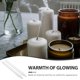 thumbnail image 5 of 6pcs Flameless Candle Flickering Smokeless LED Candles for Home Wedding Christmas Decoration Without Battery Warm White Light White, 5 of 5