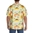 thumbnail image 3 of Naloa Autumn Theme Men's Loose Fit Cuban Collar Short-Sleeve Shirt, Hawaiian Shirts, Mens Shirts Casual for Everyday Wear Outings-3X-Large, 3 of 5