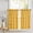 Marigold Yellow, variant on Rose Texture Satin Rosette Café Tier Curtains Window Treatment Kitchen Home Décor