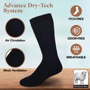 Thermal Socks Merino Wool Socks For Women and Men - 3 Pairs of Extra-Mens Warm Socks, Winter Socks, Hiking Socks, Boot Socks by Debra Weitzner