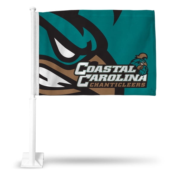Coastal Carolina Chanticleers 11X14 Window Mount Double-Sided Car Flag