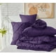 thumbnail image 5 of Juego de edredón CozyLux, tamaño queen, color morado, 7 piezas, 5 of 6