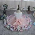 thumbnail image 3 of Toddler Girl Dresses Kids Formal Dresses for Girls Pink Dress for Girls Party Dress Girls Children's Day Outfit 1-2 Years, 3 of 6