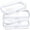 B, variant on Clear Hard  Zipper , Clear Zipper Pouches Waterproof Makeup Organizer & Travel Toiletry Bag,  Organizing