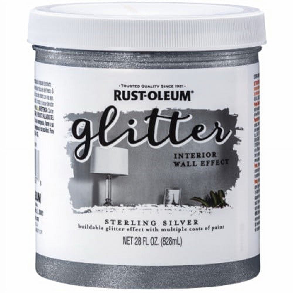 PAINT GLTR STRLG SLV 1QT
