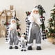 thumbnail image 3 of Papa Noel Pere Noel hecho a mano Santa Navidad padre muñecos de Navidad decoración de Papá Noel para decoración para fiesta navideña, 3 of 4