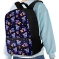 thumbnail image 4 of Uourmeti Spacious Storage 17 Inchs Backpack for School Work, Side Mesh Pockets Not Easy To Fade Adjustable Comfort Straps Student Bookbag, Koala, 4 of 6