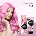 Nisha Cosglam Unisex Semi Permanent Pink Hair Color Dye, 4.06 oz (#11 ...