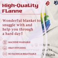 thumbnail image 6 of Dog Memorial Gifts - Sympathy Blanket with Colorful Pawprints, 50"x60" Pet Loss Gift Throw Blanket, 6 of 8