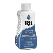 (3 pack) Rit All Purpose Liquid Dye, Royal Blue, 8 Fl. Oz.