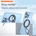 thumbnail image 4 of Soporte magnético para anillo de dedo de teléfono CNC para iPhone 12 13 14 Pro Max (plata), 4 of 8