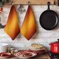 thumbnail image 6 of Burnt Orange Yellow Ombre Kitchen Towels Set of 4, Modern Art Abstract Aesthetics Absorbent Dish Towels for Kitchen, Microfiber Hand Towel, Quick Drying Tea Towel for Cleaning Decorative Dishcloths, 6 of 7