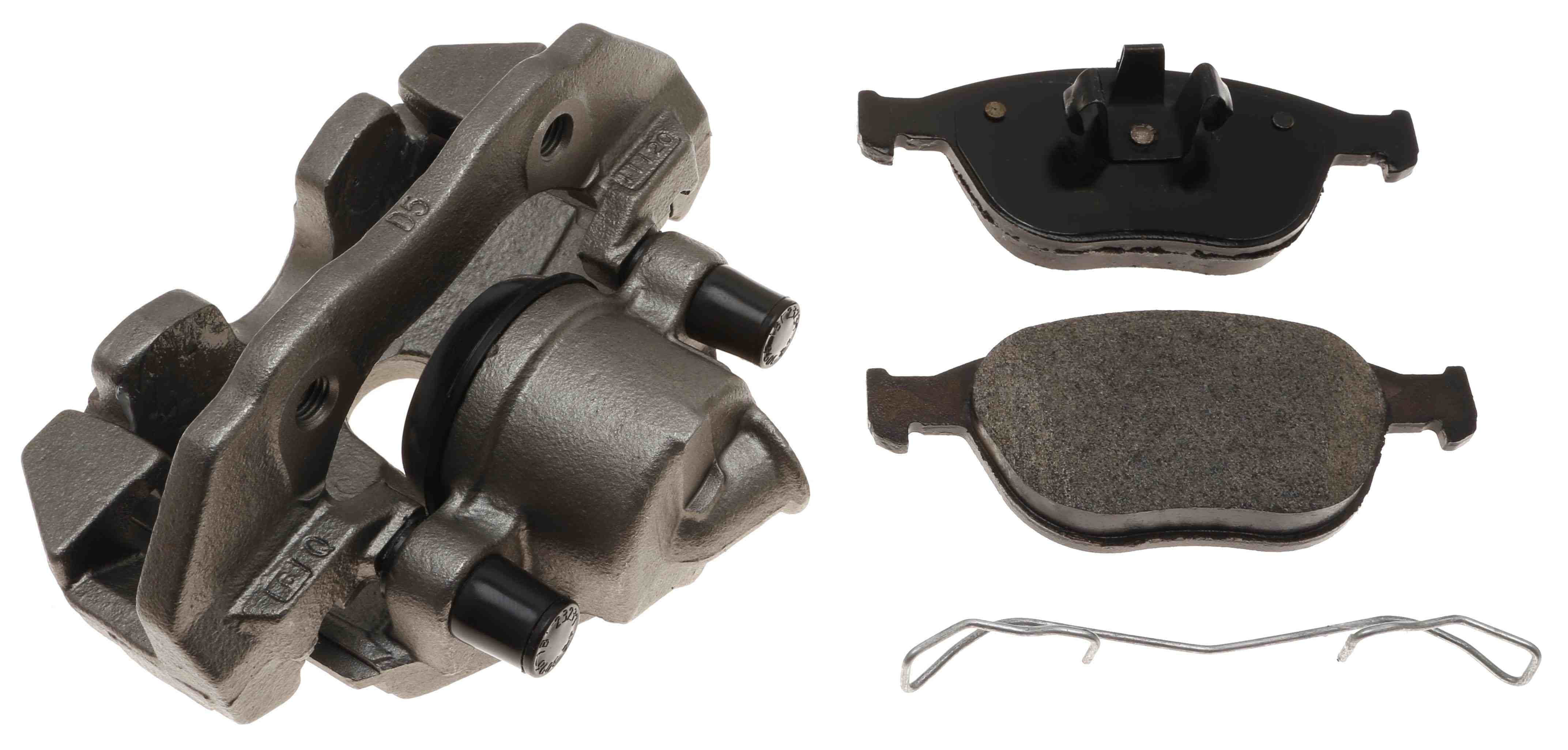 ACDelco 18R12249 Reman Non-Coated Loaded Disc Brake Caliper w/Semi-Metallic Pads