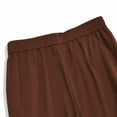 thumbnail image 7 of Gubotare Cargo Pants Men Big and Tall Men's Elastic Waist Drawstring Relaxed Fit Solid Cargo Pants (Brown,S), 7 of 7