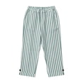 thumbnail image 5 of Wutalume Womens Capri Pants for Women - Striped Wide Leg High Waisted Drawstring Casual Trousers with Pockets Loose Fit Lightweight Summer,Mint Green L, 5 of 8