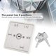 thumbnail image 4 of 5-position key switch Automatic sliding door operation Function selection On/Off, 4 of 4