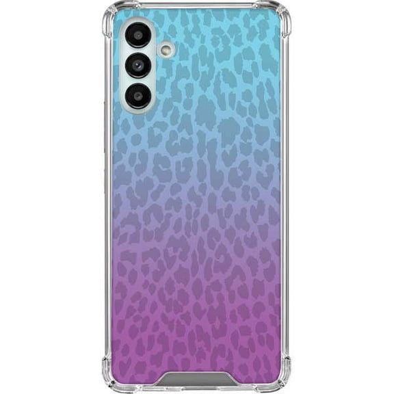 Skinit Animal Prints Cheetah Print Purple and Blue Galaxy A13 5G Clear Case