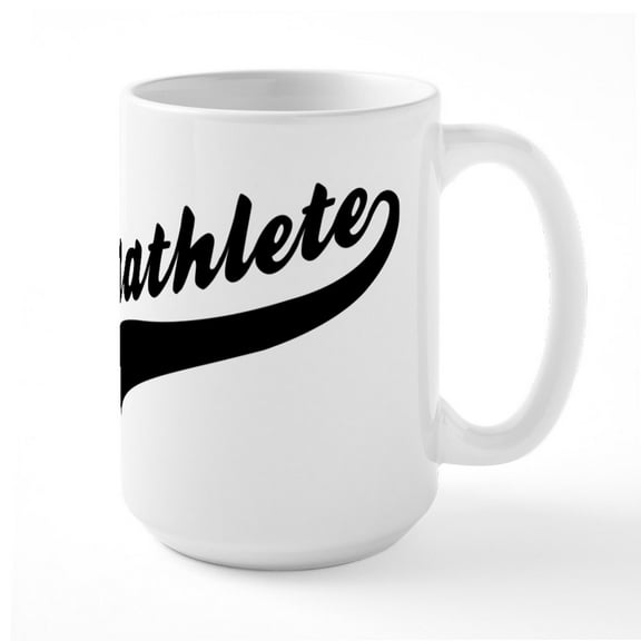 CafePress - Mathlete - 15 oz Ceramic Large White Novelty Mug