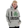 thumbnail image 4 of St Patricks Day Irish Pride Shamrock Hoodie Sweatshirt Women Men Brisco Brands L, 4 of 6