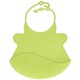 thumbnail image 1 of Silicone Childrens Bib Cartoon Baby Silicone Feeding Bib Toddler Feeding Supplies with 3D Saliva PocketSmall Yellow Green, 1 of 4