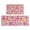Pioneer Flower Floral-3, variant on Pioneer Flower Floral Print Pattern Kitchen Rugs Sets Of 2, Anti Fatigue Non Slip Washable Floor Mats for Kitchen Sink Laundry, 17X30 Inch 17X47 Inch