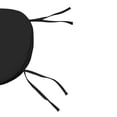 thumbnail image 3 of Modern Dining Chair Cushion Pads - Black, 3 of 6