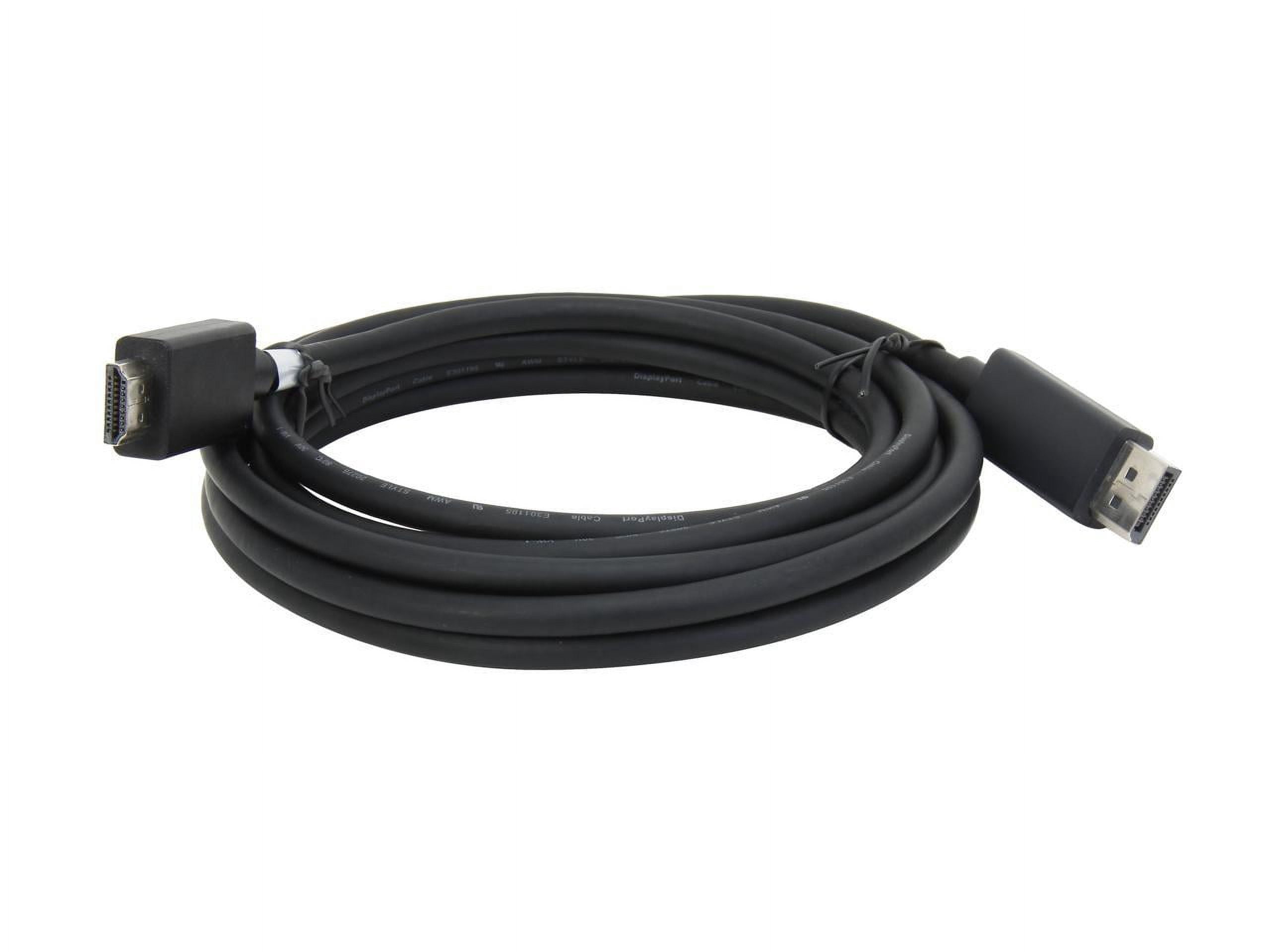 C2G 54327 Black DisplayPort to HDMI Cable Male to Male