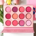 thumbnail image 1 of Palette de Fards à Paupières Mini Maquillage Mat Scintillant Haute Pigmentation (Rose), 1 of 7