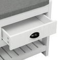 thumbnail image 4 of Elegant Freestanding Hall Tree with Coat Rack, Entryway Bench and Shoe Storage, Versatile 4-in-1 Design, 33.5 in. W x 69 in. H, 4 of 10