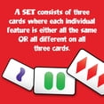 thumbnail image 6 of PlayMonster Set Card Games for Kids, Multi-Player Card Game of Visual Perception, Children Ages 6+, 6 of 10
