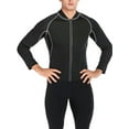 thumbnail image 5 of Men Long Sleeve Sweat Sauna Shirt Neoprene Slimming Fitness Jacket Fat Burner Workout Sweatshirts for Weight Loss Shapewear Top, 5 of 8