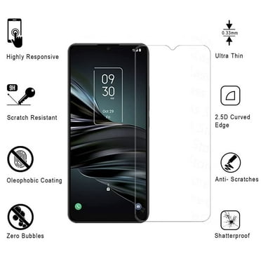 TCL 20 XE Tempered Glass Screen Protector 2.5D Round Edge 9H Ultra Clear