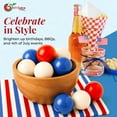 thumbnail image 5 of NY SPICE SHOP Red, Blue & White Gumballs - 3 Pound - Red, White, and Blue Candy - 4th of July Candy - Patriotic Candy - Memorial Day Candy, 5 of 6