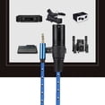 thumbnail image 3 of Línea adaptadora de audio, Recepción de Señal Fuerte de 3.5 mm Strong 3 Metro Antixidacia cable de adaptador de audio de 3.5 mm para audio, 3 of 7