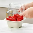 thumbnail image 5 of XGFHYJEH Colander, Colander Plastic, Small Colander, Berry Colander, Kitchen Colander, Fruit Colander, Small Colander for Fruit and Veggies, Colander Bowl, 5 of 7