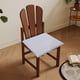 thumbnail image 1 of Cojín de silla de lino de algodón para soporte lumbar de escritorio de oficina | Almohadilla de asiento cuadrada para silla de oficina Patio Garden | Material de lino | 40x40x3cm | Cómoda, 1 of 6