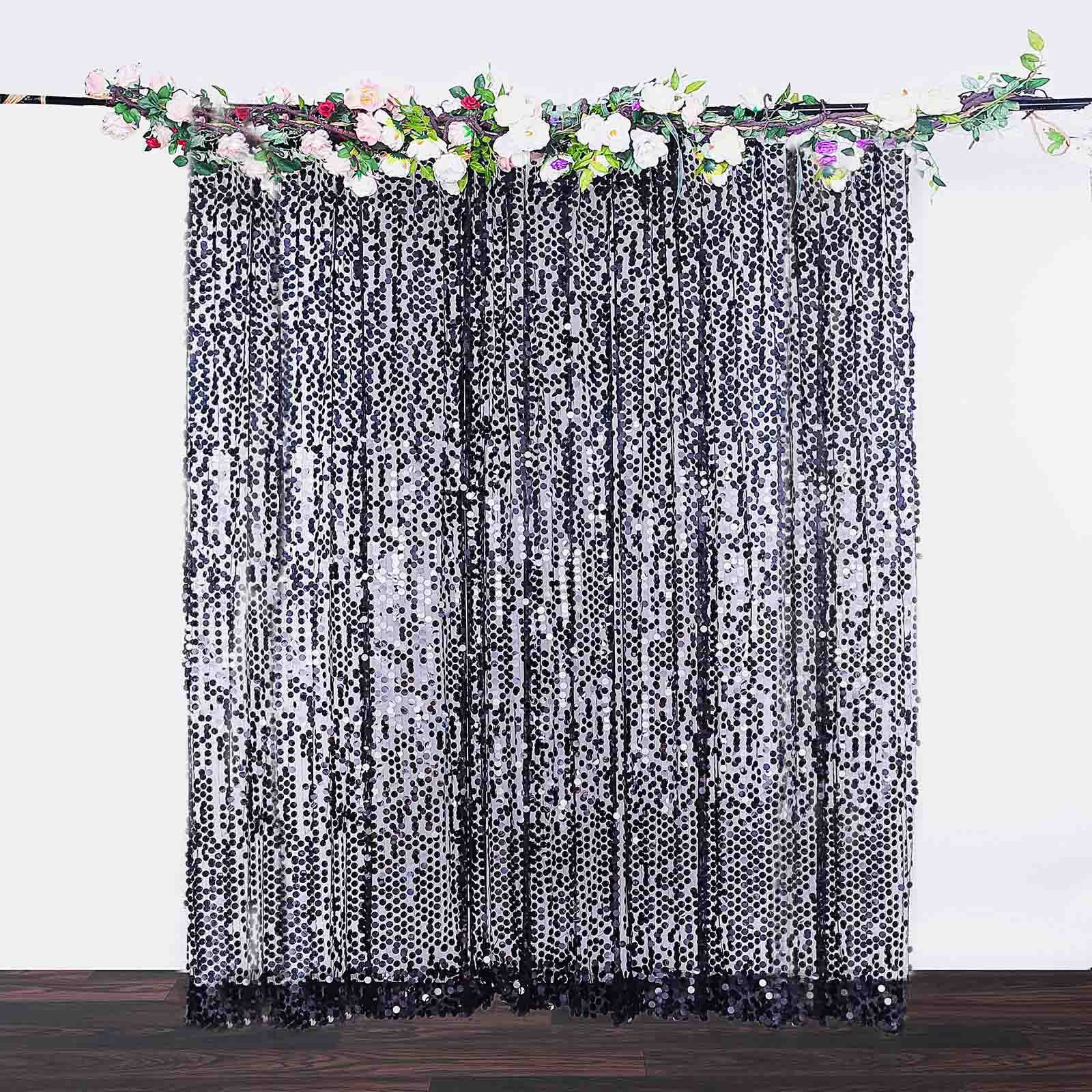 20ft x 10ft Big Payette Sequined BACKDROP Curtain Photobooth Wedding Party SALE 