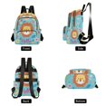 thumbnail image 2 of JIALIOU Mini Backpack Purse for Women Quilted Casual Daypack Small Travel Shoulder Bag, Hello Lion Face, 2 of 7